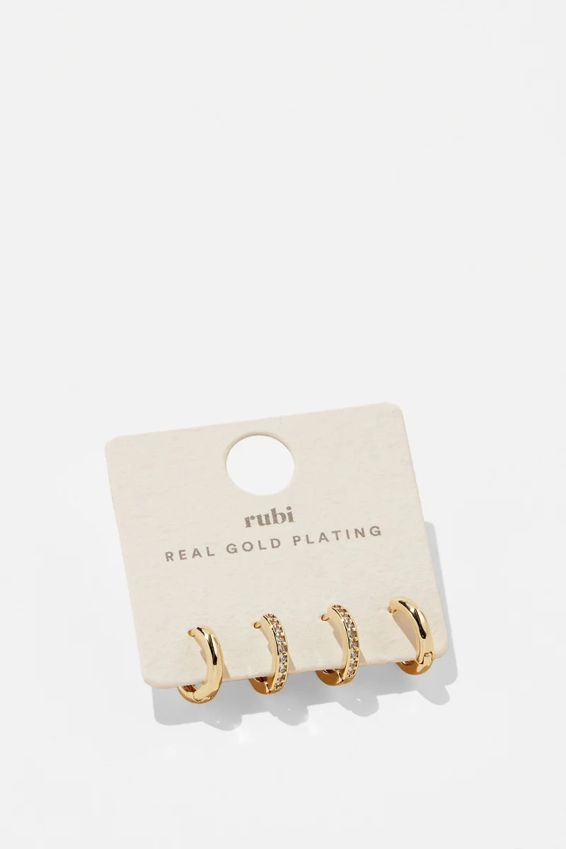 Rubi 2Pk Small Earring